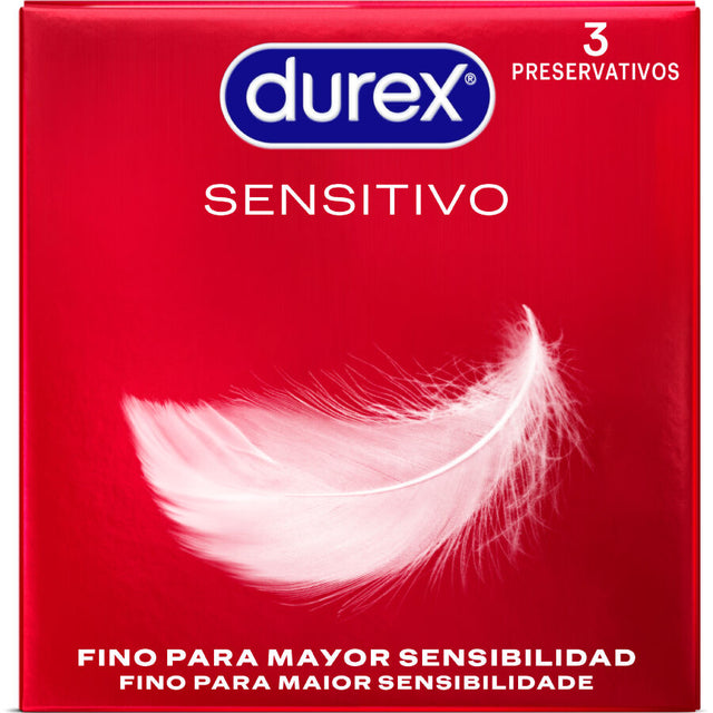 DUREX - SENSITIVE CONDOMS 3 UNITS