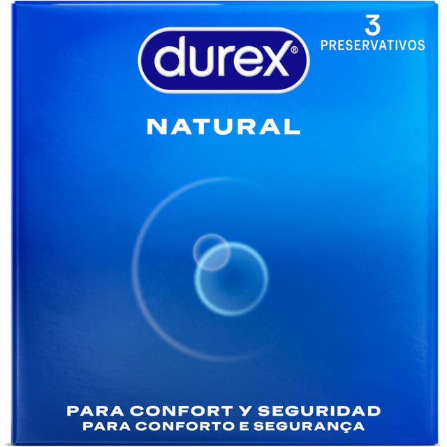 DUREX CONDOMS Natural condoms 3 units