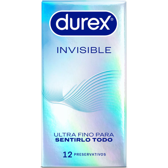 DUREX - ULTRA THIN INVISIBLE CONDOMS 12 UNITS