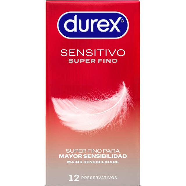 DUREX - SUPER THIN SENSITIVE 12 UNITS