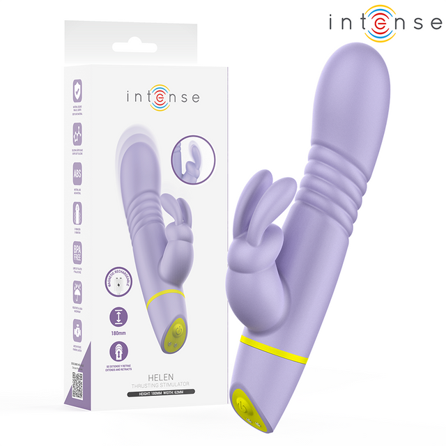 INTENSE HIGH TECH Helen rabbit stimulator & thrusting vibrator