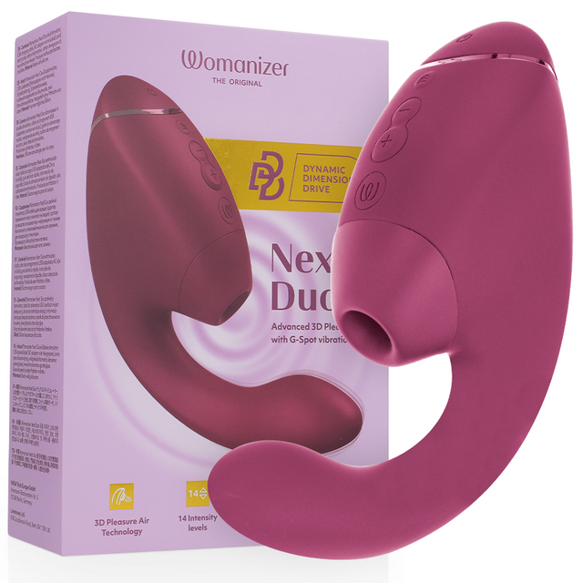 WOMANIZER Duo next dual clitoral & G-Spot stimulator dusky