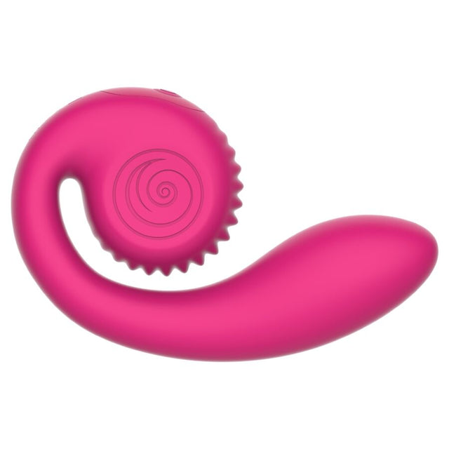 SNAIL VIBE Gizi lite dual G-Spot & clitoral pink vibrator