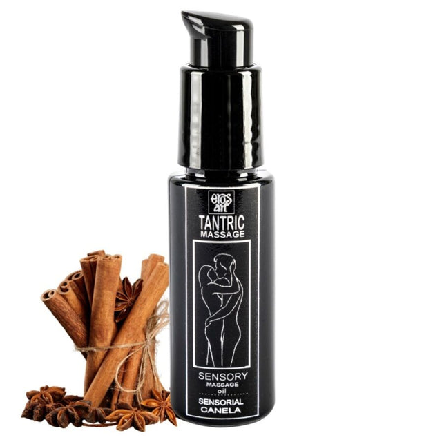 EROS-ART Natural tantric massage oil and aphrodisiac cinnamon 30 ml