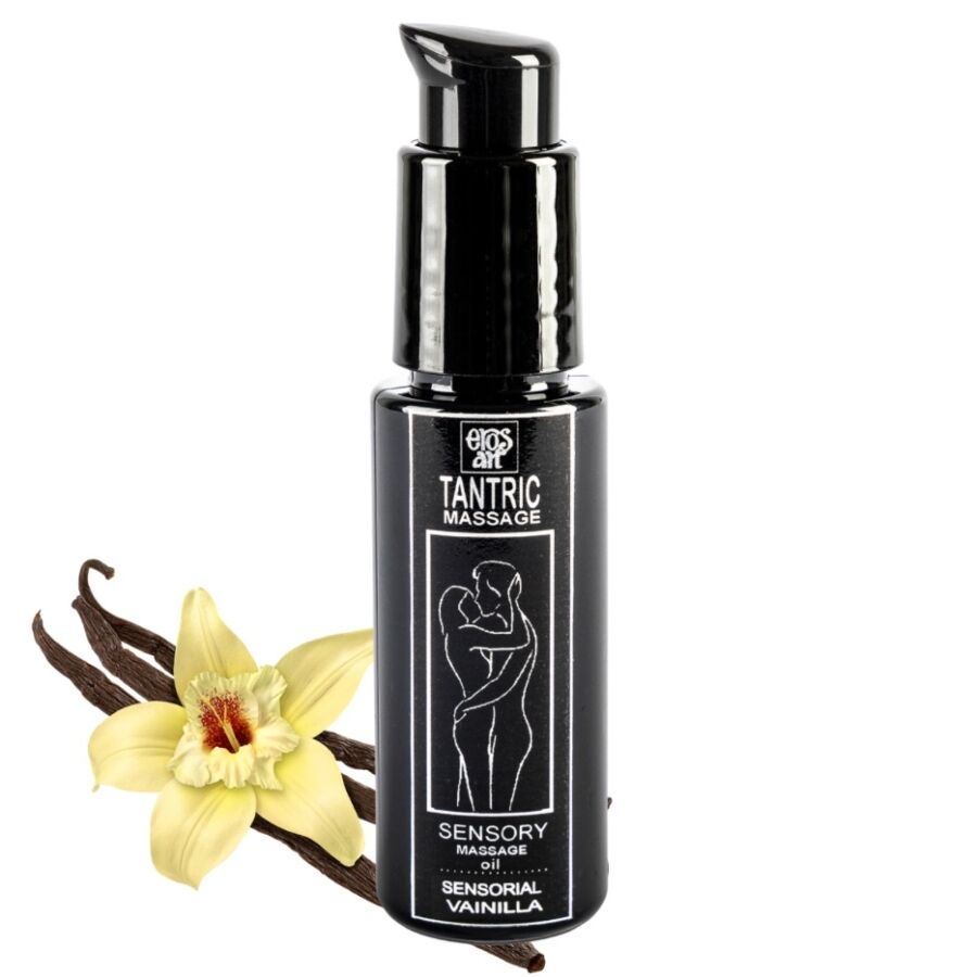 EROS-ART Natural tantric massage oil and aphrodisiac vanilla 30 ml