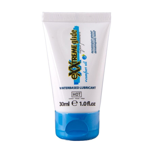 HOT Exxtreme glide waterbased lubricant + comfort oil a+ 30 ml