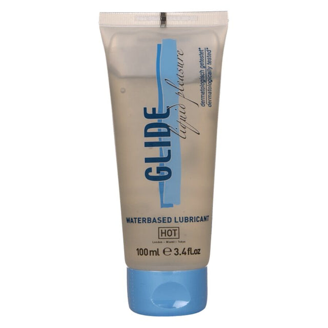 HOT Glide liquid pleasure waterbased lubricant 100 ml