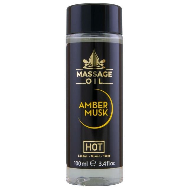 HOT Massage oil amber & musk 100 ml