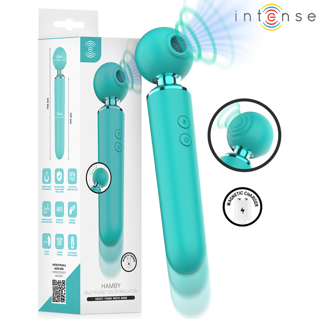 INTENSE HIGH TECH Hamby multifunction suction and vibration stimulator