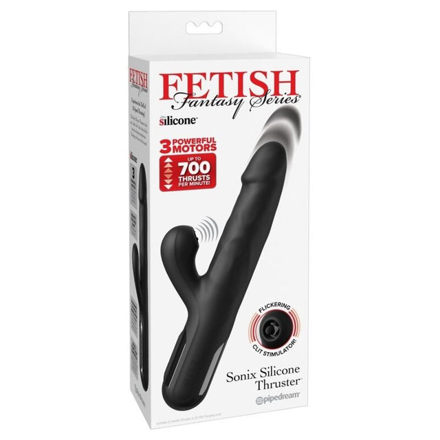 FETISH FANTASY SERIES Sonix silicone thruster rabbit vibrator