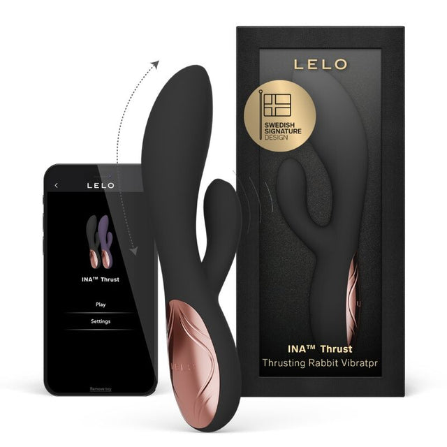 LELO Ina thrust rabbit thrusting vibrator
