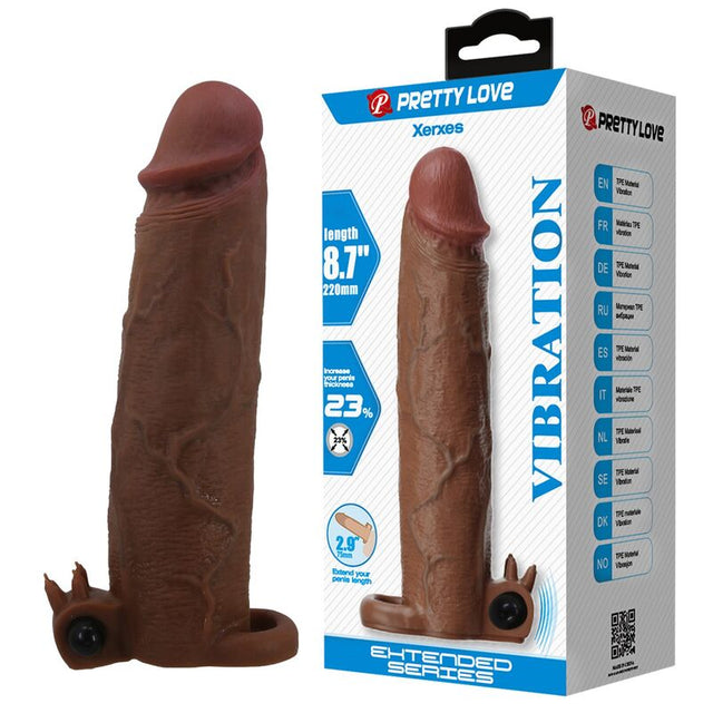 Xerxes vibrating penis sleeve 22 cm ø 4.5 cm
