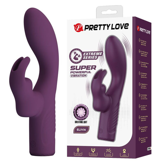 Olivia rechargeable rabbit vibrator 10 functions