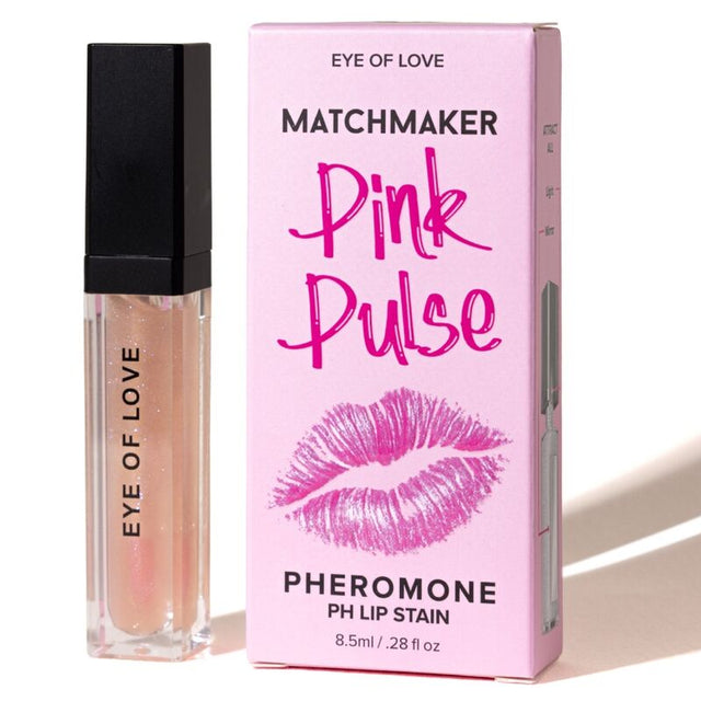EYE OF LOVE Matchmaker pink pulse ph lip stain with pheromones 8.5 ml
