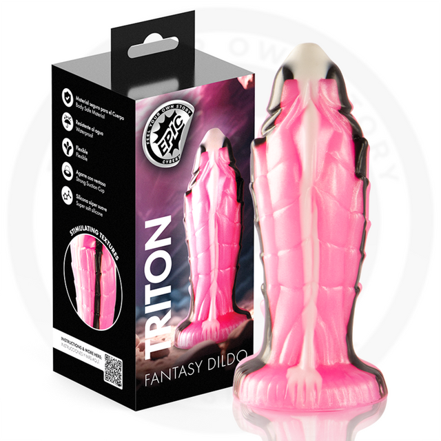 EPIC Triton dildo the strength of the reptile