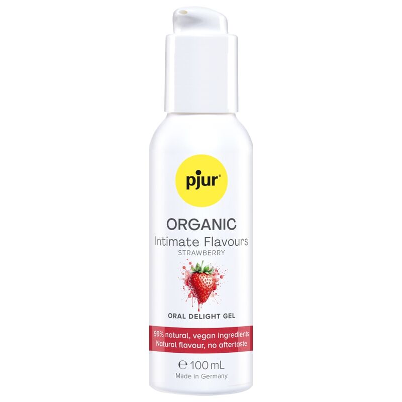 PJUR Organic intimate flavours strawberry oral delight gel 100 ml