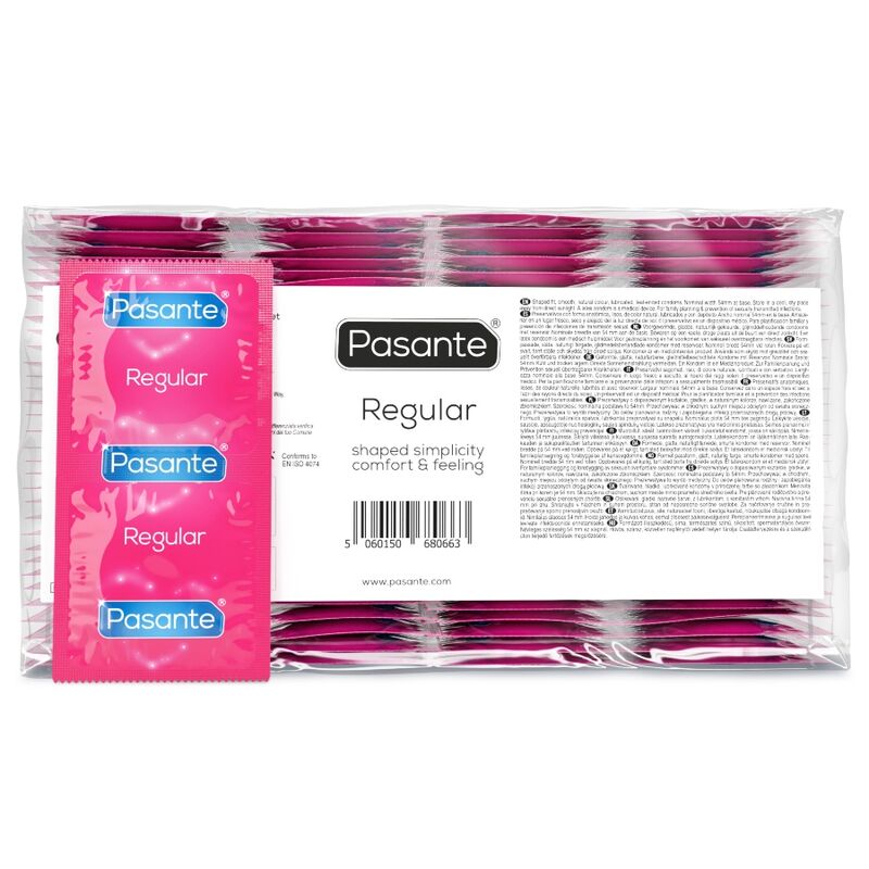 PASANTE Condom regular range 144 units
