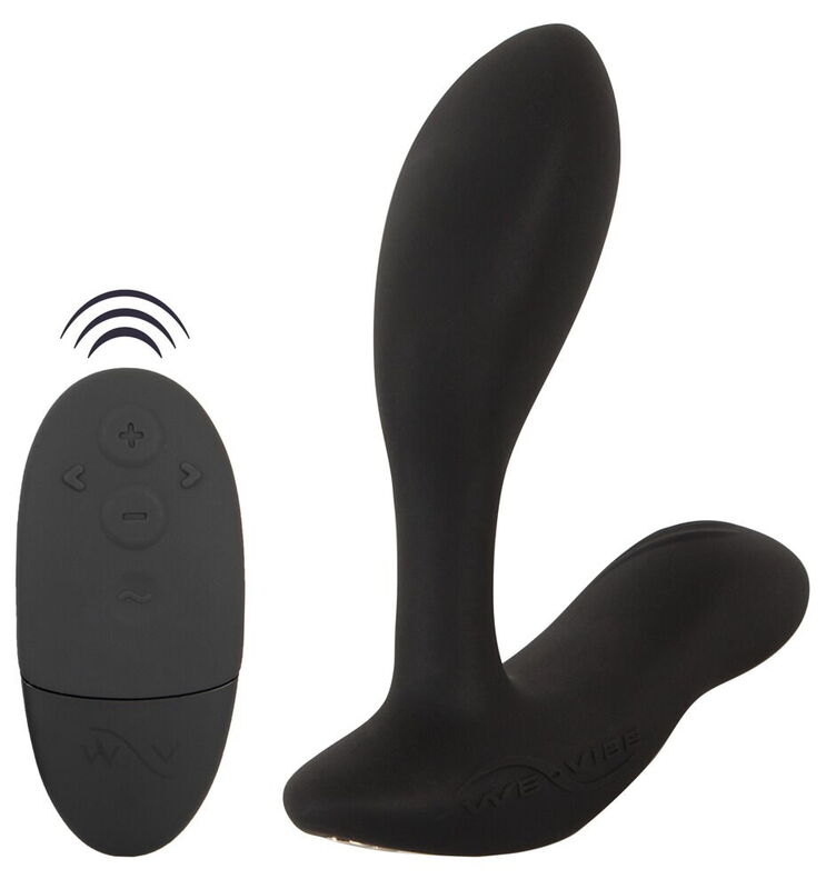 WE-VIBE - VECTOR+ BLACK PROSTATE MASSAGER REMOTE CONTROL