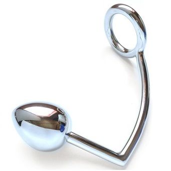 METAL HARD Ring with anal hook 45mm