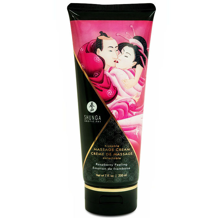 SHUNGA MASSAGE CREAM Raspberry massage cream 200 ml