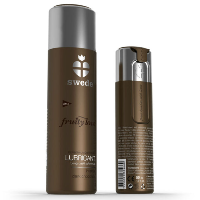 SWEDE Fruity love lubricant dark chocolate 100 ml