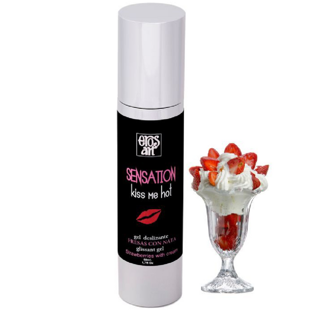 EROS-ART Sensattion natural lubricant strawberries with cream 50 ml