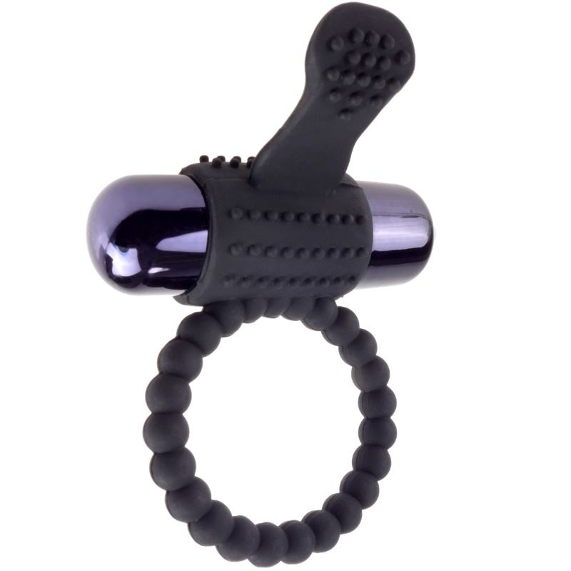 FANTASY C-RINGZ Black silicone vibrating ring