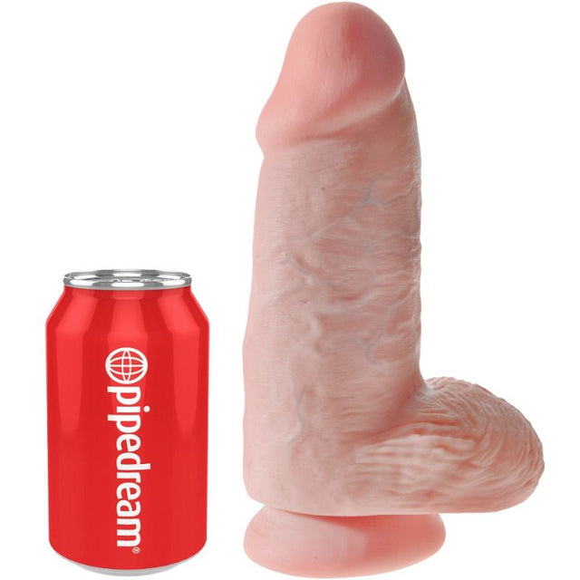 KING COCK Realistic penis chubby 23 cm