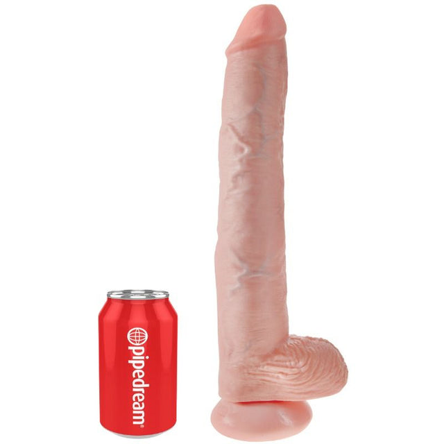 KING COCK Dildo with balls 35.6 cm