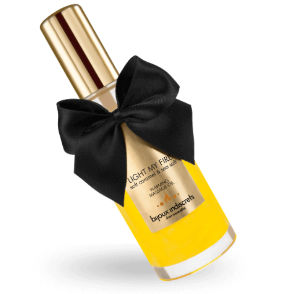 BIJOUX LOVE COSMETIQUES Massage oil heat effect caramel aroma