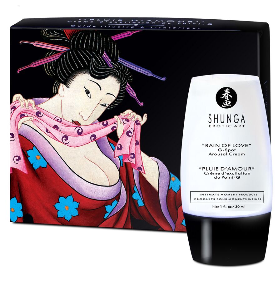SHUNGA APHRODISIACS Rain of love G-Spot stimulating cream