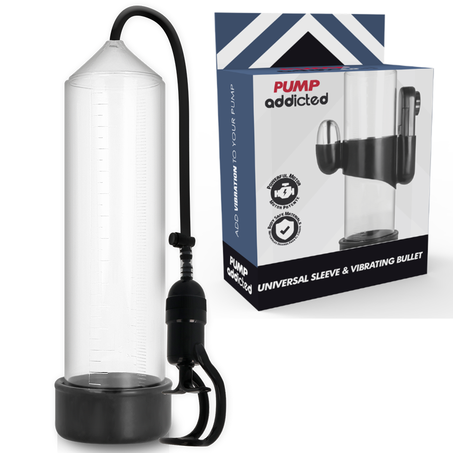 PUMP ADDICTED Rx5 transparent vibrator
