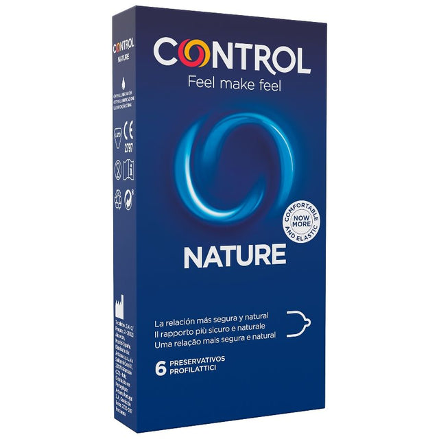 CONTROL CONDOMS Adapta nature condoms 6 units