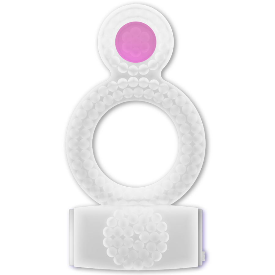 CASUAL LOVE Ring vibrating double pleasure