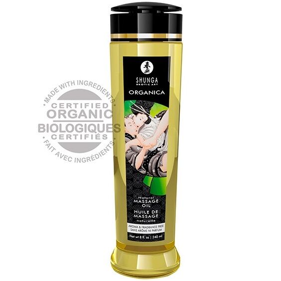 SHUNGA OILS Natural organic massage oil 240 ml