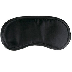 Black padded blindfold