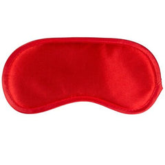 Red padded blindfold