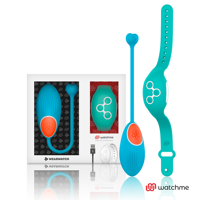 WEARWATCH Watchme technology remote control egg blue / aquamarine