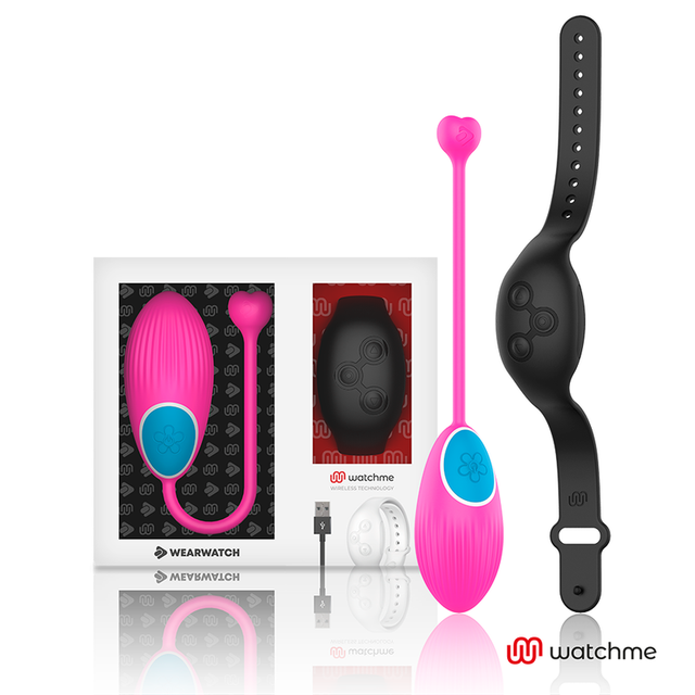 WEARWATCH Watchme technology remote control egg fuchsia / jet