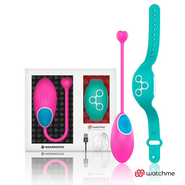 WEARWATCH Watchme technology remote control egg fuchsia / seawater