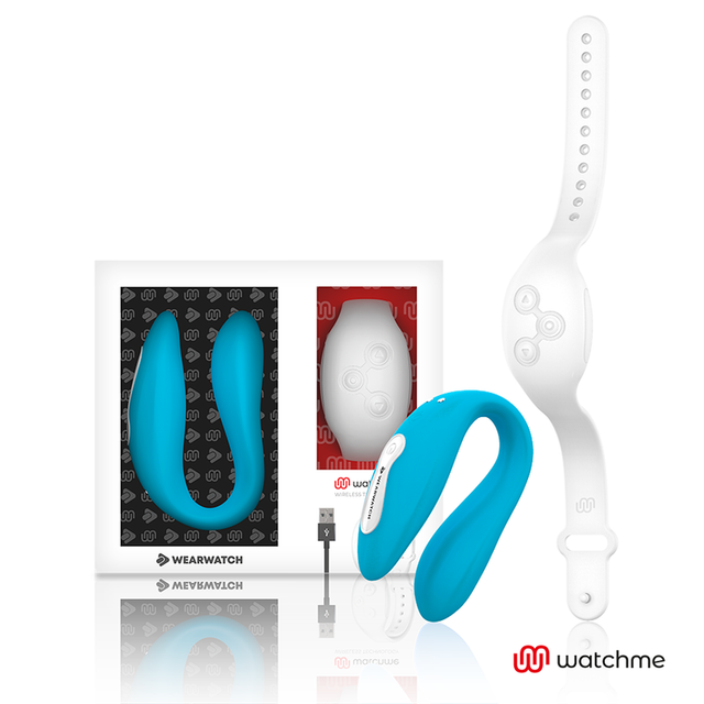 WEARWATCH Watchme dual technology vibrator indigo/snow
