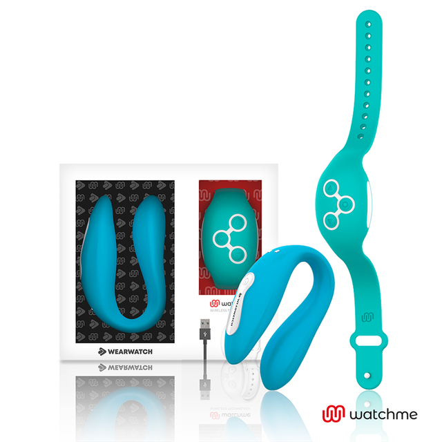 WEARWATCH Dual technology watchme vibrator indigo/seawater
