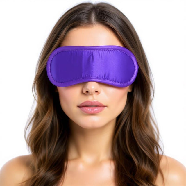 Satin Blindfold Purple